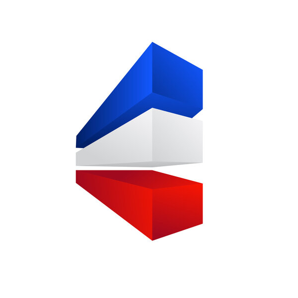 векторный знак французское строительство, коробки и дворцы
